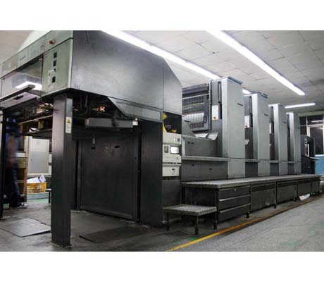 海德堡对开四色CD102